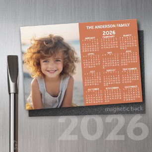 Magnetische kalender - Foto Voljaar Uitzicht Moder
