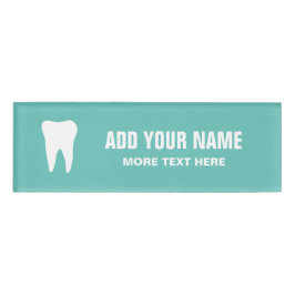 Magnetische naamlabels voor persoonlijke tandartse naambadge
