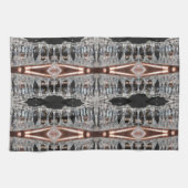 Magnetische richtingsbloei theedoek (Horizontaal)