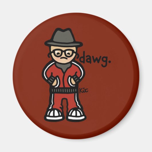 Magnetische schurk. magneet (Voorkant)