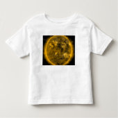 Magnetische veldlijnen op de zon kinder shirts (Voorkant)
