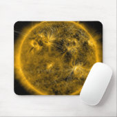 Magnetische veldlijnen op de zon muismat (Met muis)