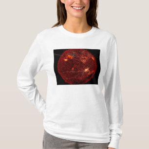 Magnetische veldlijnen op zon 3 t-shirt