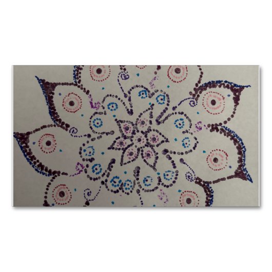 Magnetische Visitenkarte Magnetisch Visitekaartje (Voorkant)