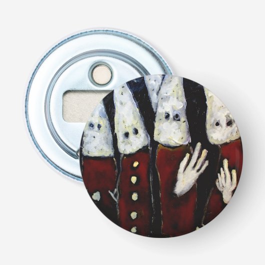 Magnetischer Flaschenöffner Button Flesopener (Voorkant)