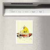 Magnétiser vos souvenirs : Dôme du Rock Magnet (In Situ (Lave-vaisselle))