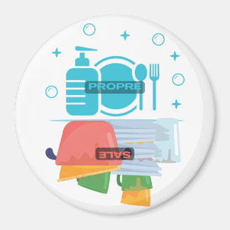 Magneto, magnetisch, voor de vaatwasser "Eigen - S Magneet