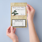 Magnetron Popcorn Wrapper Geisha Flyer (Hand)