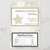 Magnetron Popcorn Wrapper Kerststerren Flyer (Voorkant)