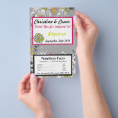 Magnetron Popcorn Wrapper Lime Groen/Hot Pink Flow Flyer (Hand)