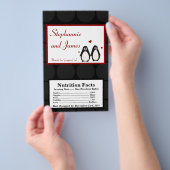 Magnetron Popcorn Wrapper Penguin Love Paar Mate Flyer (Hand)