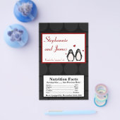 Magnetron Popcorn Wrapper Penguin Love Paar Mate Flyer (Enkel)