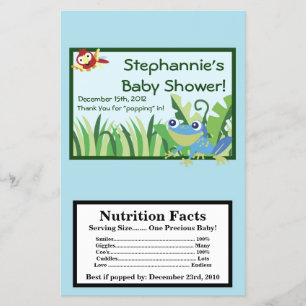 Magnetron Popcorn Wrapper Rain-forest Oerwoud Flyer