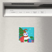 MAGNETS AMUSANTS DE NOËL - OEUVRE D'ARTISANAT DE N (In Situ (Lave-vaisselle))