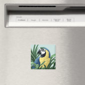 Magnets Blue Macaw (In Situ (Lave-vaisselle))