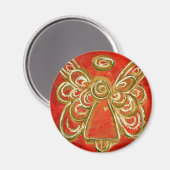 Magnets cadeaux Red Guardian Angel (Recto/Verso)