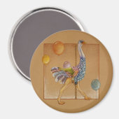 Magnets - Carousel Ostrich (Recto/Verso)