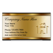Magnets Carte de visite Classy Realtor (devant)