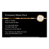 Magnets Carte de visite Classy Realtor (devant)