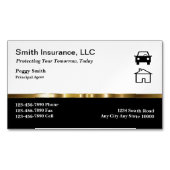 Magnets Carte de visite du courtier d'assurance (devant)