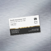 Magnets Carte de visite du courtier d'assurance (In Situ)