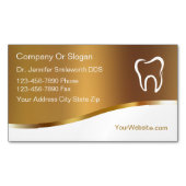 Magnets Cartes de visite dentistes (devant)