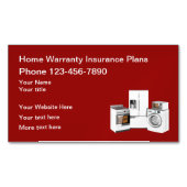 Magnets Cartes de visite des services de garantie  (devant)