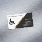 Magnets Cartes de visite Médicales en fauteuil rou (In Situ)