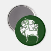 Magnets celtes Herne Deer Design #3 (Recto/Verso)