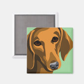 Magnets Dachshund (Recto/Verso)