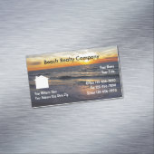 Magnets d'affaires de Beach Realty (In Situ)