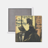 Magnets d'affiche Art Nouveau - Lithographies (Recto/Verso)