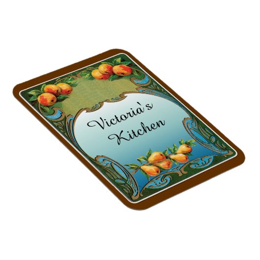 Magnets d'art personnalisé Pears Deco (Côté Droit)