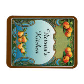 Magnets d'art personnalisé Pears Deco (Horizontal)