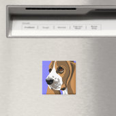 Magnets de Baset Hound (In Situ (Lave-vaisselle))