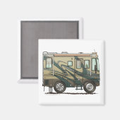 Magnets de Camping Big RV (Recto/Verso)