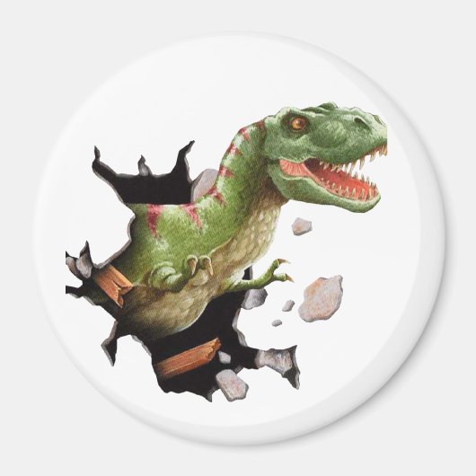 Magnets de casier à dinosaure T-REX, Réfrigérateur (Devant)