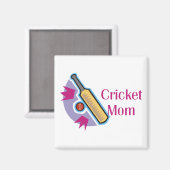 Magnets de Cricket Mom (Recto/Verso)