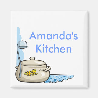 Magnets de cuisine personnalisés