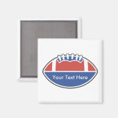 Magnets de football personnalisés (Recto/Verso)