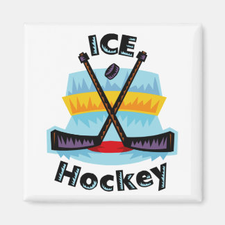 Magnets de hockey sur glace