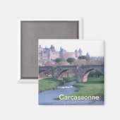 Magnets de la france Carcassonne (Recto/Verso)