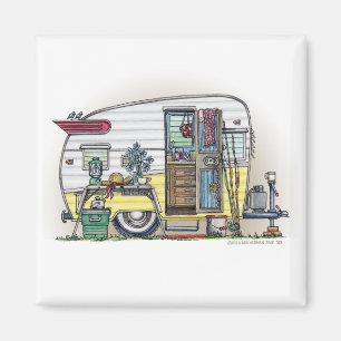 Magnets de la remorque Shasta Camper RV