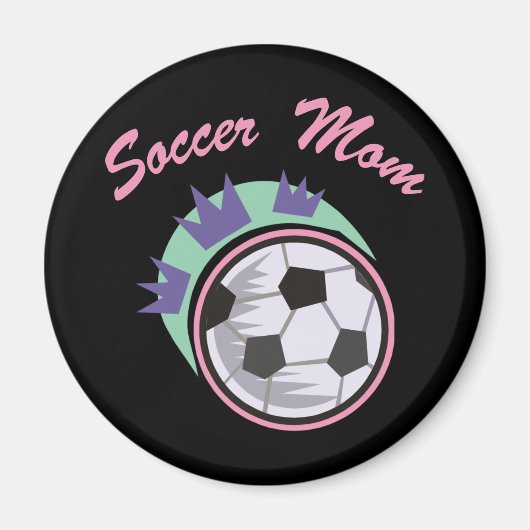 Magnets de maman de football (Devant)