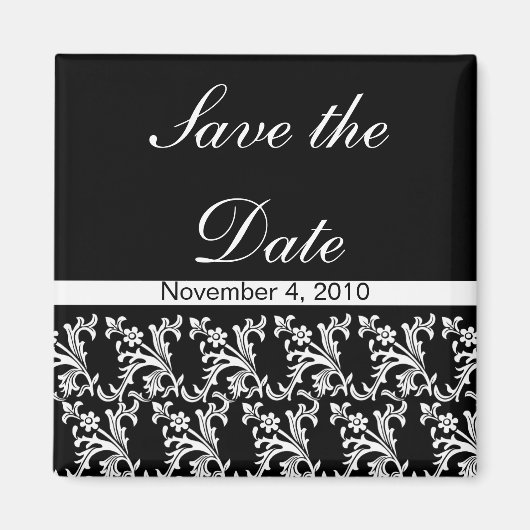 Magnets de mariage personnalisés (Devant)