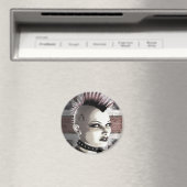 Magnets de mode Retro British Punk (In Situ (Lave-vaisselle))