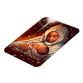 Magnets de Noël afro-américains de Madonna (Côté Gauche)