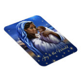 Magnets de Noël afro-américains de Madonna (Côté Droit)