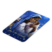 Magnets de Noël afro-américains de Madonna (Côté Gauche)