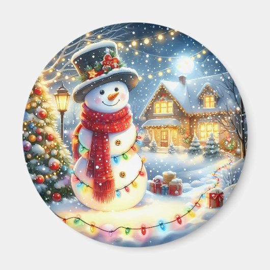 Magnets de Noël - Réfrigérateur Festif Décor & Vac (Devant)